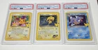 SEQUENTIAL PSA 10 CELEBRATIONS BIRTHDAY PIKACHU 24 GYARADOS 8/82 ROCKETS ZAPDOS