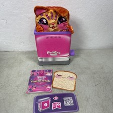 Cookeez Makery Toasty Treatz Scented Plush Pnutty Jam Tiger w/Toaster