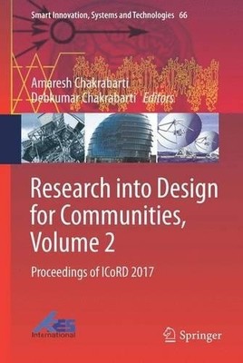 Research into Design for Communities, Volume 2 - 9789811035203