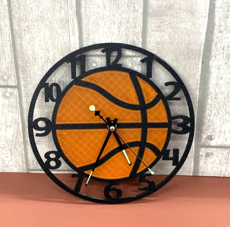 Cool Basketball Hoops Players Wall Clock NBA