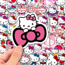 Stickers Cute Hello Kitty Decoration Suitcase Scrapbook Phone Laptop