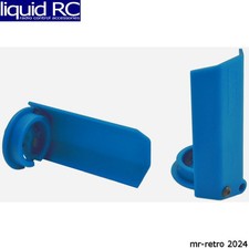 RPM R/C Products 80435 Shock Shaft Guards: Traxxas X-Maxx Blue