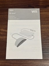 Wii Speak Attachment Controller Nintendo Wii Instruction Manual Only