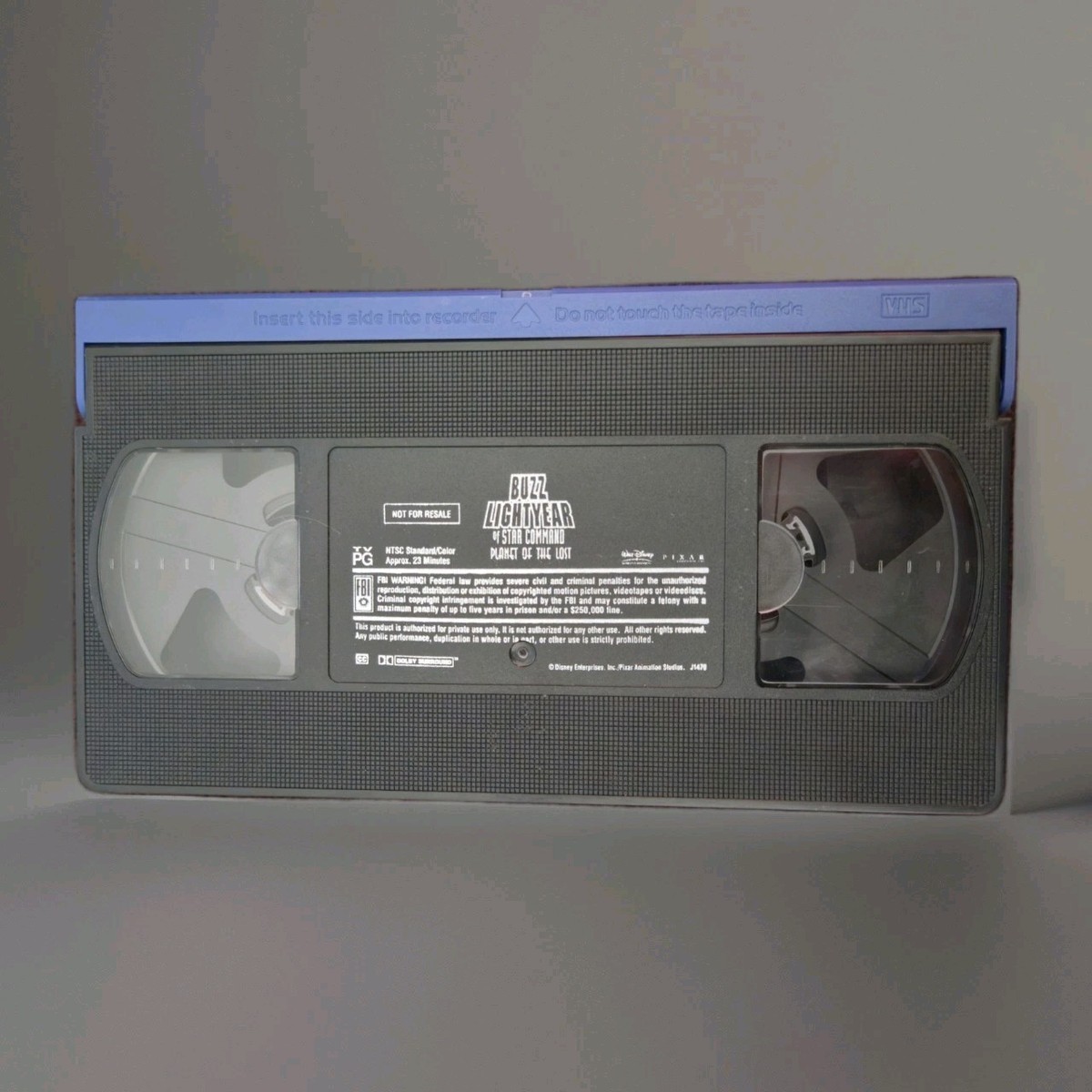 Buzz Lightyear of Star Command Episode Sampler VHS RARE Planet of