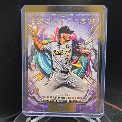 Topps 2025 Cosmic Chrome Thomas Harrington #79 Purple Nebula Refractor RC /150