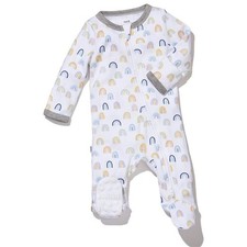 NWT Nanit Baby Organic Cotton Pajamas Sweet Rainbows 3-6 M