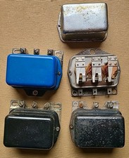 Vintage Voltage Regulator American Delco Remy Ford Set Of 4 - Untested