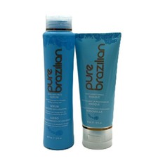Pure Brazilian Daily Anti-Frizz Serum 3 fl.oz  Deep Conditioning Masque 2 fl.oz