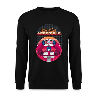 Transformers G1 Optimus Prime 80s Kids Unisex Pullover