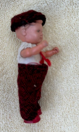 CHARACTER LITTLE BOY RUBBER DOLLSHOUSE DOLL - Picture 4 of 6