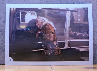 COOL STAR TREK II: THE WRATH OF KHAN JUMBO 5 X 7 TRADING CARD KHAN
