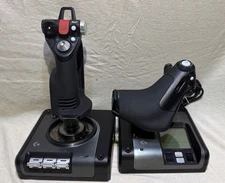 Saitek X52 Pro Flight Control System, HOTAS , Black((A-4))