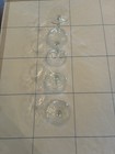 Set of 4 Vintage Etched Glass Floral Pattern Champage Glasses-Glastonbury Lotus? — photo 8