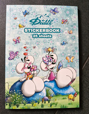 Diddl Stickerbuch Stickerbook Aufkleberbuch mit 25 Seiten Niederlande Belgien