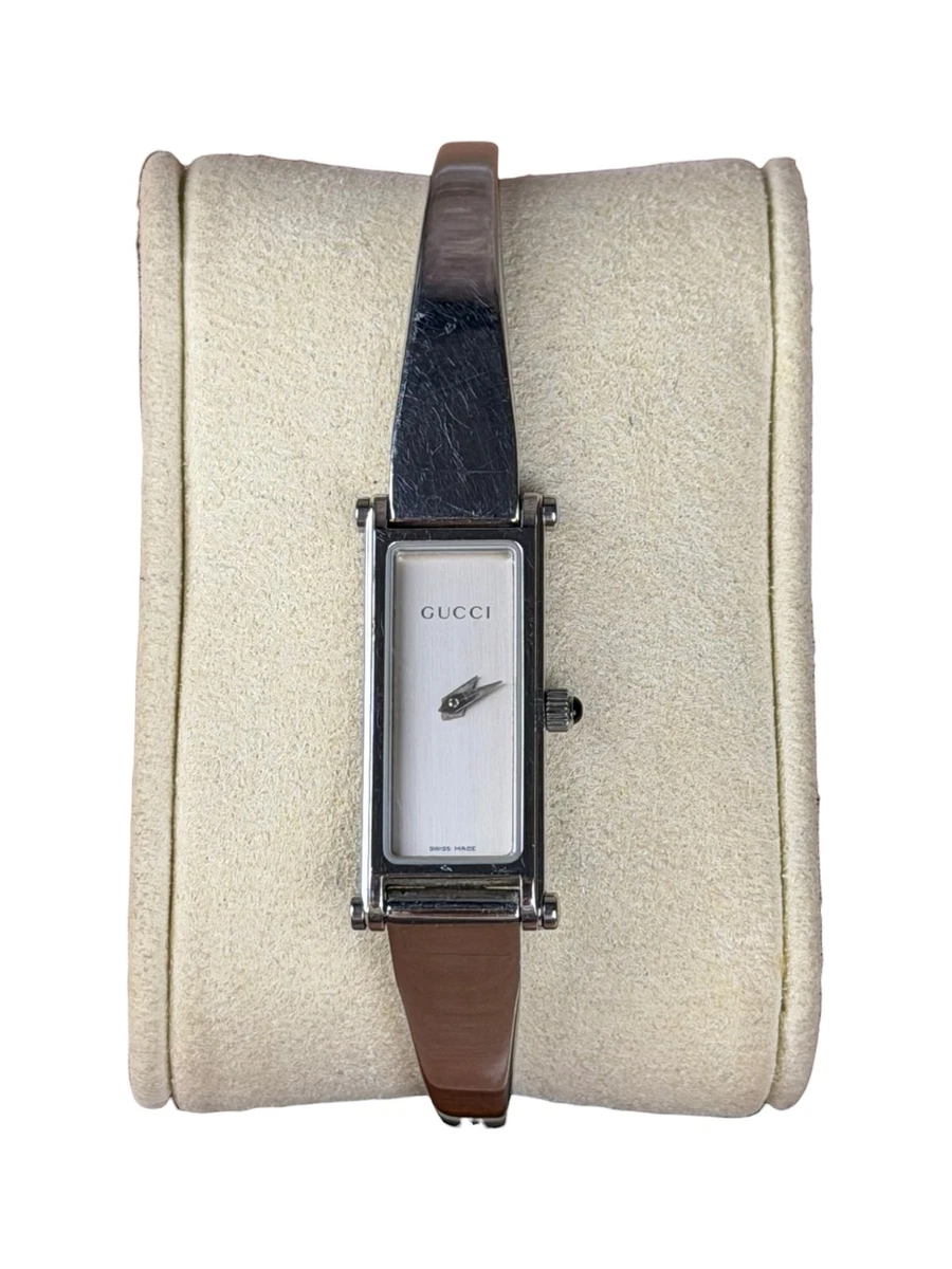 Gucci Gold Plated Case Rectangle Wristwatches for sale | eBay