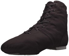 Soho Lace-Up Jazz Shoe,Black,16 M US Women's/12 M US Men's