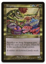 Atogatog #286 (LP) Odyssey ODY Magic MTG