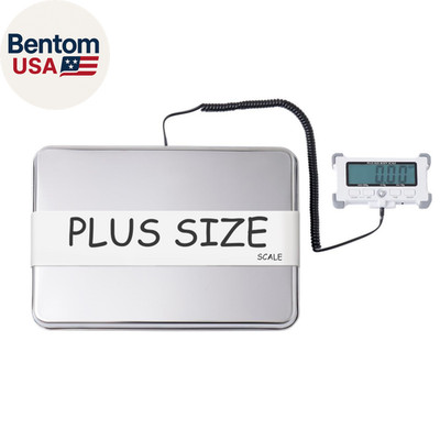 Extra Wide Heavy Duty Scale for Body Weight, 300Kg/660 Lb Bariatric Scale with E