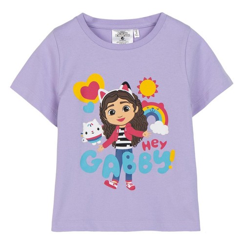 Short Sleeve T-Shirt Gabby'S Dollhouse White - 4 Years | Female - Picture 1 of 2