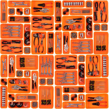 45 Pack Tool Box Organizer Tool Tray Dividers Toolbox Drawer Organizers Storage 45 Pack Tool Box Organizer Tool Tray Dividers Toolbox Drawer Organizers Storage