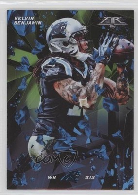 2015 Topps Fire Green 121/199 Kelvin Benjamin #78 0f6