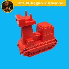 Vintage Mattel Major Matt Mason Red Lunar Cat Trac Rover Vehicle 1960s