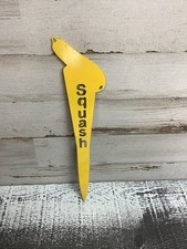 Garden Stake Squash Metal Art 9"x2.5" Made in USA