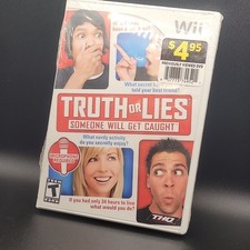THQ Truth or Lies: Someone Will Get Caught! Microphone Required - Wii T