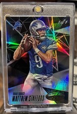 2015 Panini Certified - Matthew Stafford #43 Mirror Black 1/1