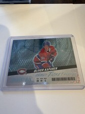 2024-25 Credentials Oliver Kapanen Debut Ticket Access #105