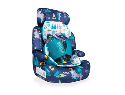 Cosatto Zoomi Kindersitz Gruppe 1 2 3 9-36kg Dragon Kingdom Autositz, Neu