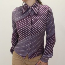 Vintage 70s Striped Button Up by R2