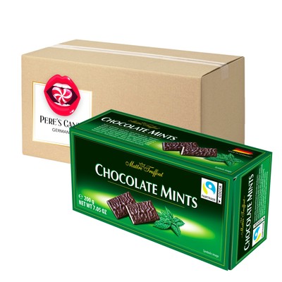 Chocolate Mints - Zartbitter Täfelchen Minze 3 x 200g