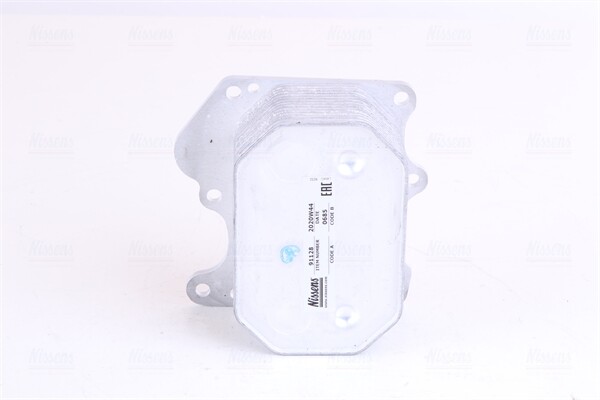 Nissens 91128 Oil Cooler, Engine Oil For CitroËN Fiat Ford Peugeot-image