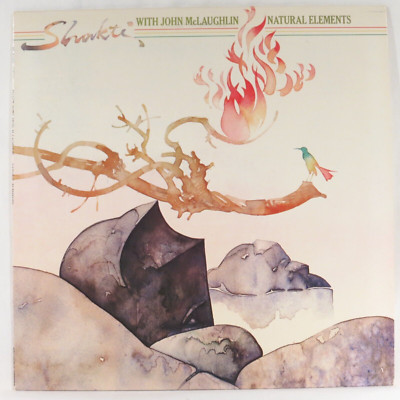 SHAKTI w/ JOHN McLAUGHLIN - Natural Elements  1977 US WL Promo LP EX/NM