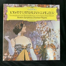 STRAUSS, Johann - Waltzes transcr. by Schoenberg Berg Webern - BOSTON - DG ST LP