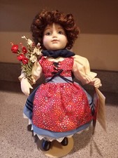 Vintage Franklin Mint Heirloom Princess Porcelain 12  Doll