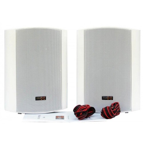 E-Lektron 5" HiFi 250W Stereo Bluetooth Outdoor Bookshelf Speakers with Amplifer - Picture 10 of 13