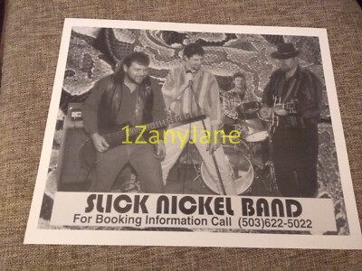P205 Band 8x10 Press Photo PROMO MEDIA SLICK NICKEL BAND 4 MAN GROUP