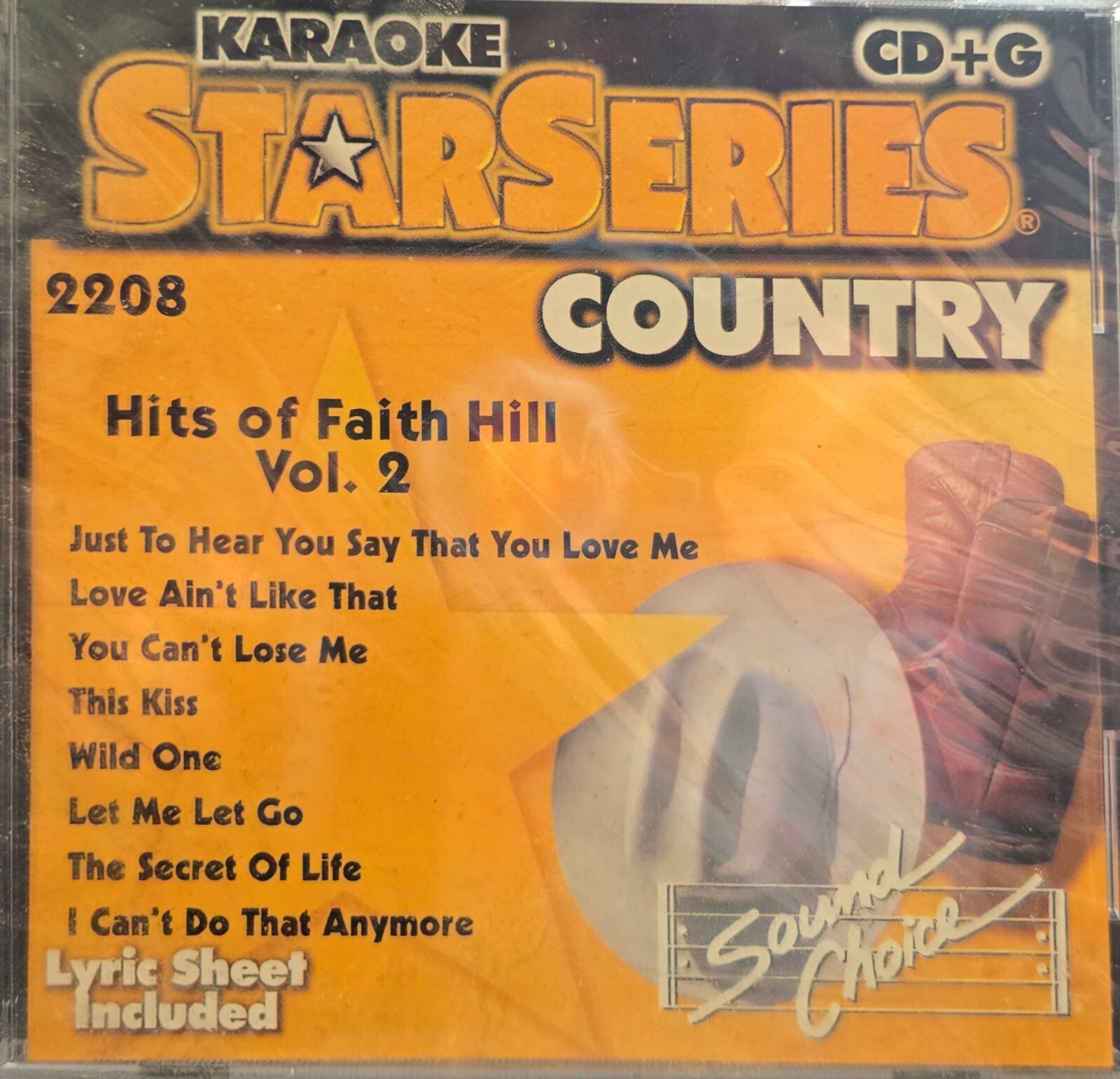 SC2208 Hits Of Faith Hill V2 Lot VA SOUND CHOICE KARAOKE CDG eBay