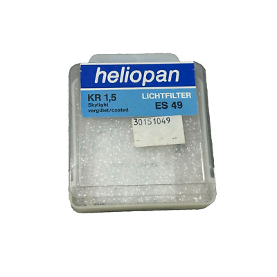 Heliopan Lightfilter Camera Lens Filters ES 49mm KR 6 1.5x Slim Version