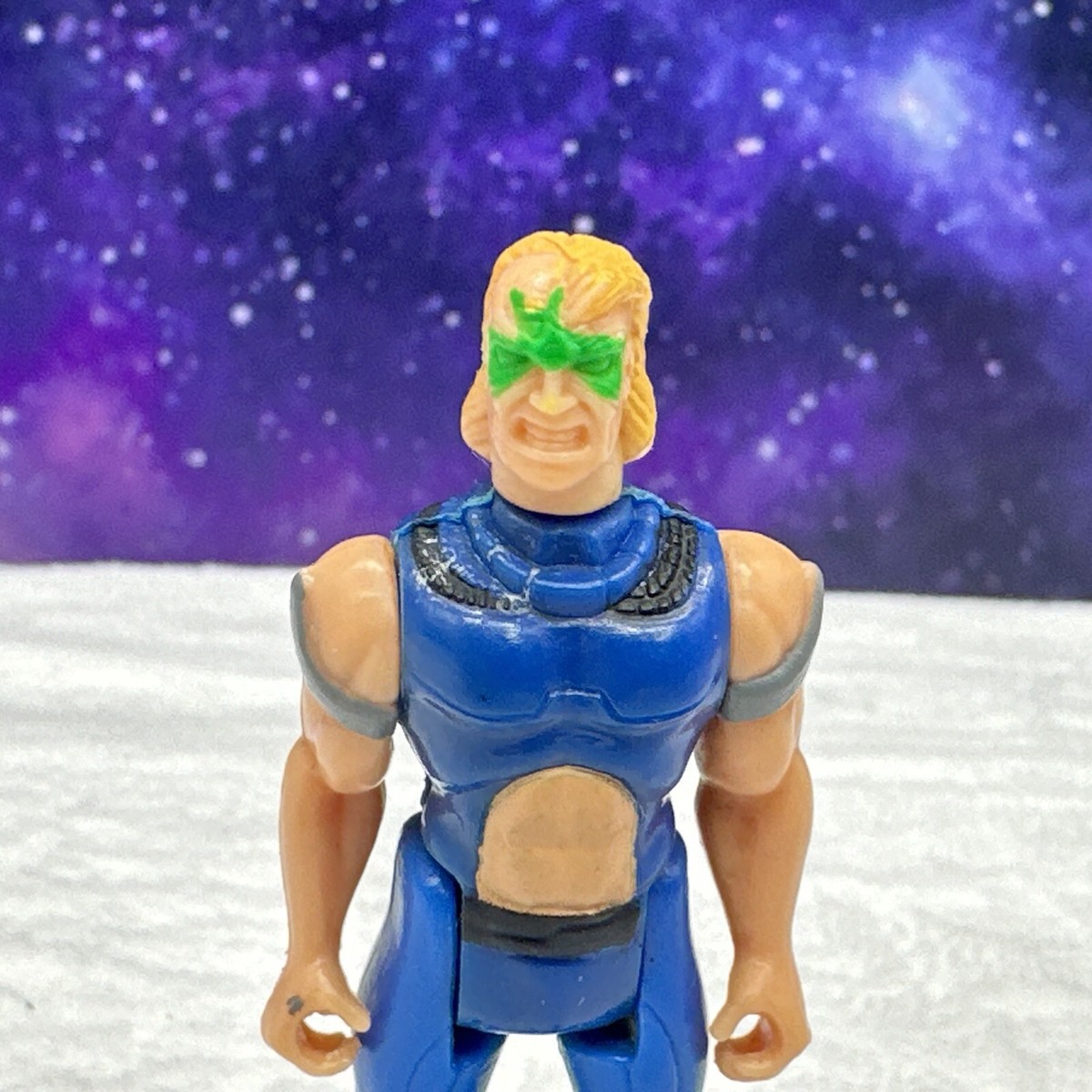 Battletech Nicolai Malthus Mini Figure Vintage Tyco Purple Suit