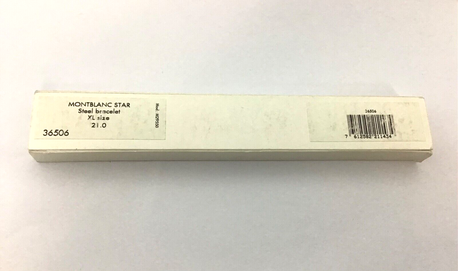 Montblanc Star Stainless steel bracelet XL size 21MM -M29550 | eBay 