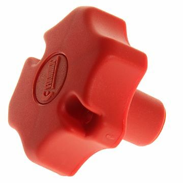 FIAMMA BIKE RACK RED Hand wheel tightening nut for carry bike rack 98656-290