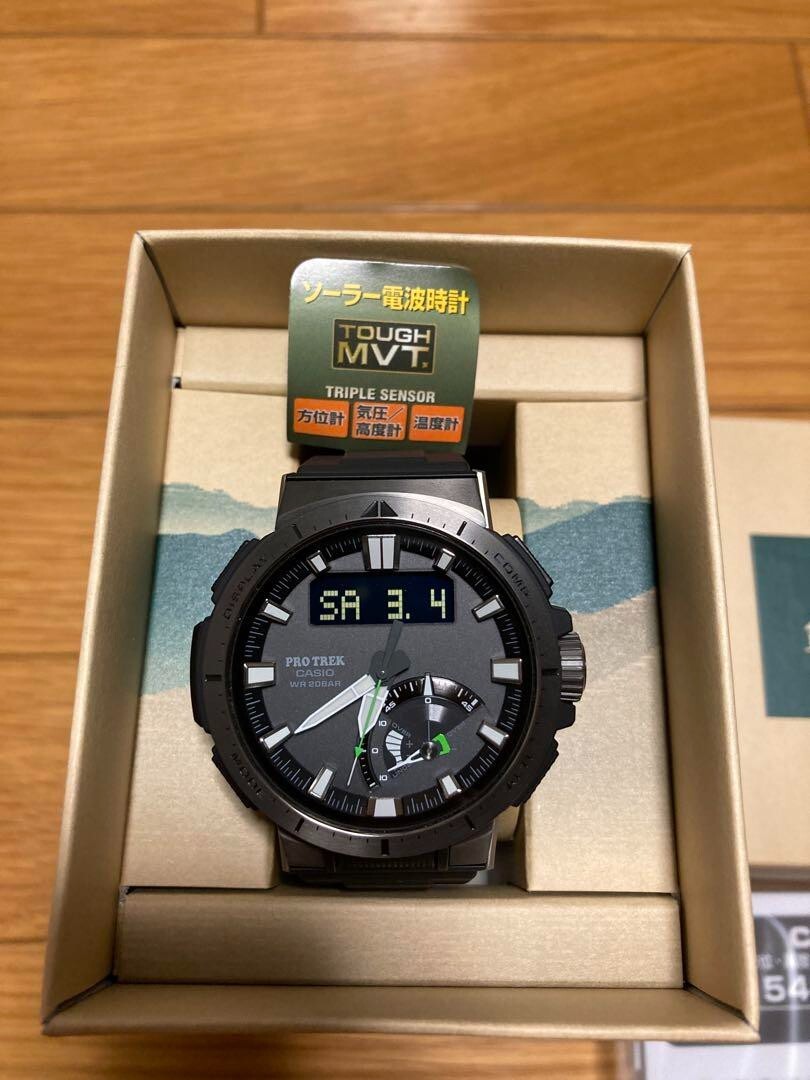 CASIO PRO TREK Watch PRW-70Y-1JF Camp Climbing Hiking Mens holiday
