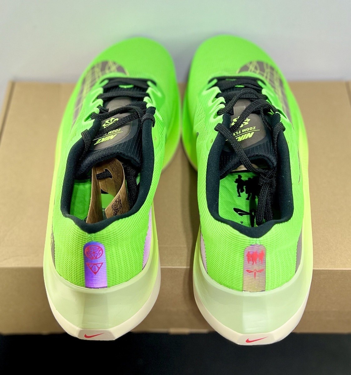 NEW Nike Zoom Fly 5 Running Black Green Ekiden | Men's Size