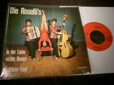 rare 7''Sgl.-DIE ROSELLI'S- In der Liebe nichts Neues+Kufstein-Lied R25571(196?G)