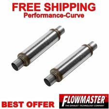 2.25" C/C Performance Exhaust Muffler Pair Flowmaster FlowFX- 71415