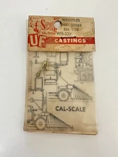 Cal-Scal HO Scale Whistles Three Style Era 1870 WH-339 UF Castings