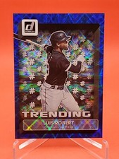 Luis Robert 2022 Donruss Baseball #T-6 Trending Blue Parallel 79/249 White Sox